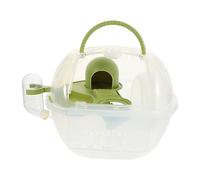 Milisten Portable Hamster Carrier Cage with Breathable Plastic Design Sturdy Rodent Container for Dwarf Hamsters Hedgehogs and Small Pets Easy to Carry for Travel Outdoor Use and Daily