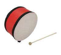 Milisten Portable Hand Drum with Stick Safe Percussion Instrument for Educational Music for Beginners Material for Early Music Development and Coordination