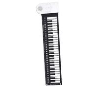 Milisten Portable Keys Foldable Roll Up Electronic Piano Lightweight Keyboard with Built Speaker for Adults Easy to Store Carry for Music Lovers