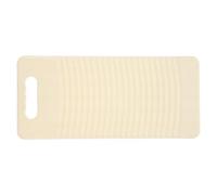 Milisten Portable Plastic Hand Wash Board for Clothes with Sturdy White Scrub Surface, for Home and Student Dormitories, Manual Laundry Cleaning Tool with Hand Exercise Benefits