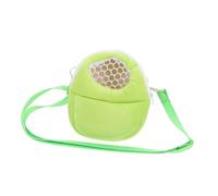 Milisten Portable Small Animal Travel Bag with Adjustable Shoulder Strap Breathable Mesh Design for Guinea Pigs Hamsters Hedgehogs and Sugar Gliders Versatile Use As Pet Nest Carrier