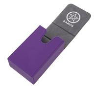 Milisten Portable Tarot Card Storage Case Magnetic PU Leather Box for Cards Makeup More Versatile Organizer with Capacity for Desk Home Travel