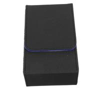 Milisten Portable Tarot Cards Storage Box PU Leather Card Container Organizer Anti-drop for International Decks Travel-friendly and Easy Organization
