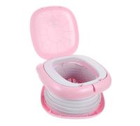 Milisten Portable Training Toilet Lightweight Plastic Potty for Kids with Leakproof Design and Folding Portable Potty Seat from 6 Months