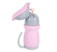 Milisten Portable Urinal Bottle for Boy Girl Creative Car Potty Urinal Seamless Leakproof Design for Outdoor Adventures Camping Traveling Hiking More Pink Princess