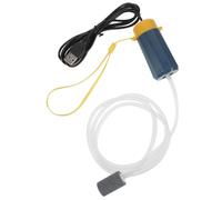 Milisten Portable USB Aquarium Air Pump Fish Tank Aerator Ultra-quiet Oxygen Pump with High Airflow for Home Office Outdoor Fish Tanks and Ponds Multi-scene Use with Water Backflow