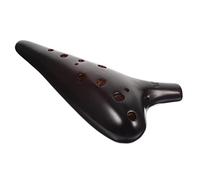 Milisten Pottery 12 Hole Ocarina Soprano Wind Instrument for Beginners with Storage Bag, Easy to Carry and Light in Weight, Musical Flute for Learning and Playing