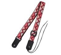 Milisten Practical Ukulele Strap Made of Sturdy Nylon and Leather, Easy to Install Bohemian Style Adjustable Ukulele Belt Suitable for Folk and World String Instruments