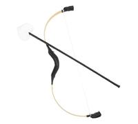 Milisten Primitive Tribal Bow Arrow Prop Set Lightweight Role Play Equipment for Halloween Costume Party Favor and Stage Performance Accessory