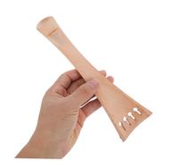 Milisten Professional Cello Tailpiece Maple Wood with Ebony Inlay Replacement String Board Enhancing Sound Stability for Practice and Performance