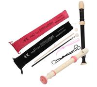 Milisten Professional Clarinet Plastic Soprano Recorder German Style Treble Flute for Beginners Musical Instrument with Smooth Surface and Stable Tone