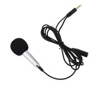 Milisten Professional Mini Microphone Cable Condenser Mic for Recording Music Handheld Mic for Phone Portable Karaoke Live Broadcasting