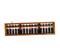 Milisten Professional Wooden Abacus for Students Adults Vintage Column Counting Tool for Mathematics Education Mental Arithmetic Training Lightweight Portable Design