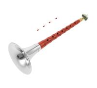 Milisten Professional Wooden Suona Wind Instrument for Beginners and Construction F Key Suitable for Children and Traditional Music Enthusiasts Random Color