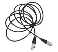 Milisten Professional Xlr Microphone Cable Male to Female Balanced Audio Extension Cord for Studio Recording Podcast Stage Lighting Mixer with Construction and Flexible Placement