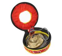 Milisten Pure Copper Yoga Cymbal Bell Lightweight Meditation Chimes with Portable Storage Bag for Mindfulness and Sound Healing Small Cymbals for Easy Carrying and Practical Random Color