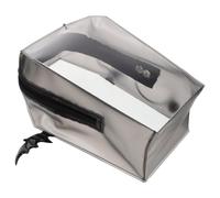 Milisten Pvc Gothic Coffin Bag for Cosplay with Bat Wing Design, Waterproof Surface, Convenient Storage and Quick Visibility, Bell Buckle Handle, for Halloween Parties and Travel