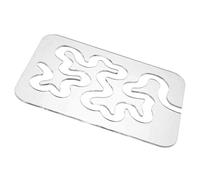 Milisten Quilting Template Acrylic Patchwork Ruler for DIY Sewing Irregular Shape for Easy Quilt Making