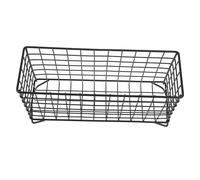 Milisten Rabbit Feeder Holder Iron Cage Rack for Rabbits Chinchillas and Guinea Pigs Smooth Surface Reduces Feeding Black Metal Feeder for Clean and Tidy Pet Environments