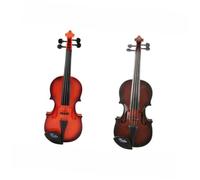 Milisten Real Strings Simulation Violin for Lightweight Musical Instrument for Beginners Educational for Year and Birthdays Random Color for Early Music Education Random Color