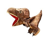 Milisten Realistic Dinosaur Hand Puppet for Adults Soft Material with Washable Interactive Open Mouth Design for Storytelling and Educational Play Suitable for Boys