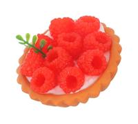 Milisten Realistic Fake Egg Tart Decoration Lifelike Bakery Ornament for Home Party and Shop Display for Photography Props and Teaching Visuals Color Retention