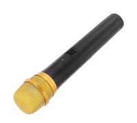 Milisten Realistic Fake Microphone Model Prop for Boys and Girls 1 Piece Pretend Play Microphone for Stage Performance Interviews and Party Favors