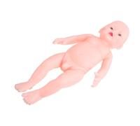 Milisten Realistic Newborn Baby Model Male 50cm Vinyl Lifelike Infant Doll Nursing Training Prop for Maternity Care and Babysitter Practice