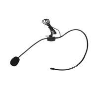 Milisten Realistic Prop Microphone Toy for Kids and Adults Lightweight Plastic Fake Headset Mic Enhances Performances for Dance Party and Cosplay Use
