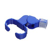 Milisten Referee Whistle Ice Hockey Finger Grip Whistle Blue Wrist Lanyard Survival Abs