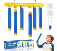 Milisten Reflex Drop Sticks Reaction Time Training Game for Kids Hand Eye Coordination Toy Sensory Integration Activity for Family and School Portable Catching Sticks Set