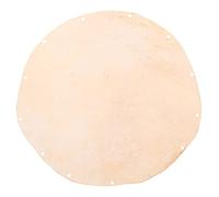 Milisten Replacement Goat Skin Drum Head for African Hand Drums Round Percussion Instrument Cover for Enhanced Sound and Performance