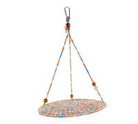 Milisten Reptile Hammock Swing Bed Cotton Hanging Bed for Bearded Dragons and Lizards Summer-Ready Lizard Swing Toy Detachable Design for Reptile Tanks and Enclosures