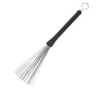 Milisten Retractable Stainless Steel Drum Wire Brush for Percussion Instruments Jazz Brush for Beginners High Durability and Articulation and Volume Control