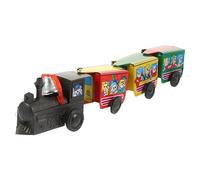 Milisten Retro Train Toy Wind-up Train Compatible Boys and Girls Educational Toy Craft