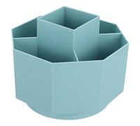 Milisten Rotating Pencil Pot Pen Organizer with Lightweight Plastic and Simple Shaped Design, Multifunctional Stationery Holder for Study Room and Bedroom Use by Students and Workers