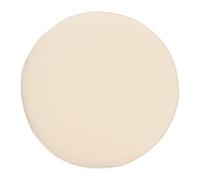 Milisten Round Chair Cushion Pad Non- Pu Dining Chair Cushion Comfortable Foam Seat Pad for Bar Stools Window Seats and Floor Use Thick White