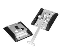 Milisten Rv Door Holder Galvanised Carbon Steel T-style Catch for Trailers | Sturdy Hook Latch, Compact Fit, All-metal Construction, Replacement Retaining Part for Camper Doors during Loading