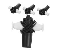 Milisten Samba Whistles Plastic Musical Instruments for Teachers Coaches and Boys and Girls, Training and Soccer Whistles Set of 4 for Music Education and Sports Practice