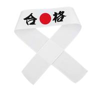 Milisten Samurai Hair Band Japanese Kanji Sun Design Ninja Headband Breathable Sweat-absorbing Headscarf for Karate Cooking Sports and Japanese Party Decorations