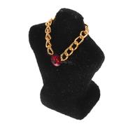 Milisten Scale Dollhouse Display Stand for Miniature Jewelry Mannequin Holder Necklace Storage Rack for Mini House Pendant Holder Miniature Dollhouse Decorations