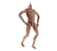 Milisten Scale Soldier Action Figure Model Flexible Joint Doll with Removable Skeleton for Drawing Sketching Collecting and Display
