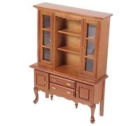 Milisten Scale Wooden Furniture Decor Realistic Mini House Accessories for Bedroom Dining Room Small Lightweight Design for Play