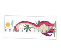 Milisten Self Adhesive Cartoon Animal Height Ruler Wall Decal for Room Decor Removable Growth Chart for Nursery Bedroom Kindergarten No Residue Practical Wall Sticker for Childrens Spaces