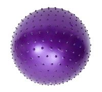 Milisten Sensory Yoga Ball for Exercise and Massage Purple Fitness Tool for Athletes Pregnant Women Multi Functional Indoor Use Improves Circulation and Coordination
