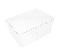 Milisten Shatterproof Clear Aquarium Tank Desktop Hydroponic Planter for Betta Fish Turtles Shrimp Transparent Fish Habitat for Home Decor and Micro Landscape Terrarium