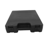 Milisten Shockproof Microphone Carrying Case with High Strength Plastic Large Capacity Mic Storage Box with Sponge Liner Portable Handheld Design for Studio Outdoor Interview and Live