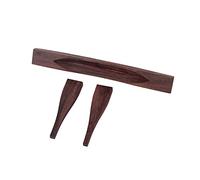 Milisten Sided Rosewood Guitar Bridge for Bass Guitar Musical Instrument Archtop Bridge