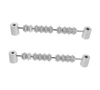 Milisten Silver Foosball Score Keeper Bead-based Table Football Score Counter Match Scoring Unit Easy Installation Clear Display for Game Replacement Parts