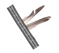 Milisten Simple Feathered Headdress for Festivals Plume Headband Elegant Carnival Accessory for Adults and Boys and Girls for Parties and Celebrations